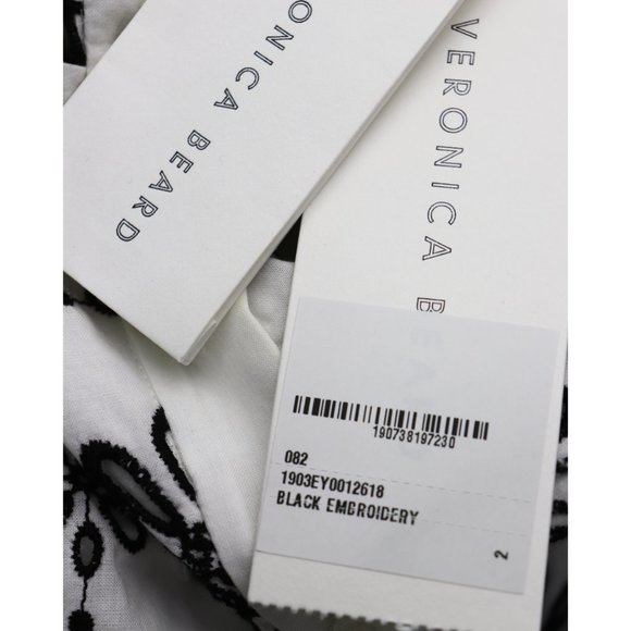 NWT Veronica Beard Sasha Embroidered Midi Dress 2 - Picture 6 of 9